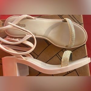 Melissa Shiny Ankle Strap Sandal